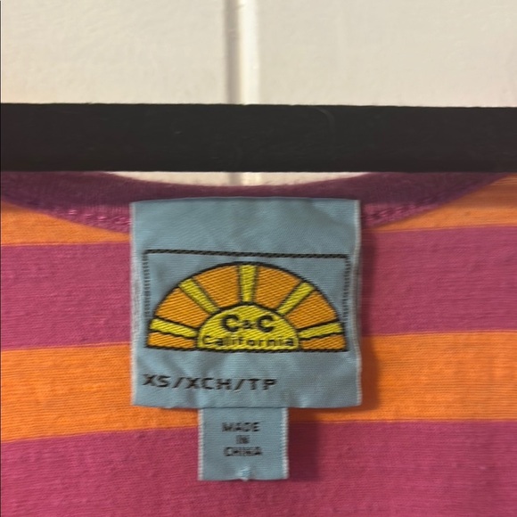 C&C California Orange Red Sleeveless Midi Sundress - Picture 2 of 7